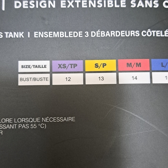 Reflex Ribbed Tanks 3 Pack Women's Small Racer Back Seamless Tan Purple New! - Picture 7 of 10